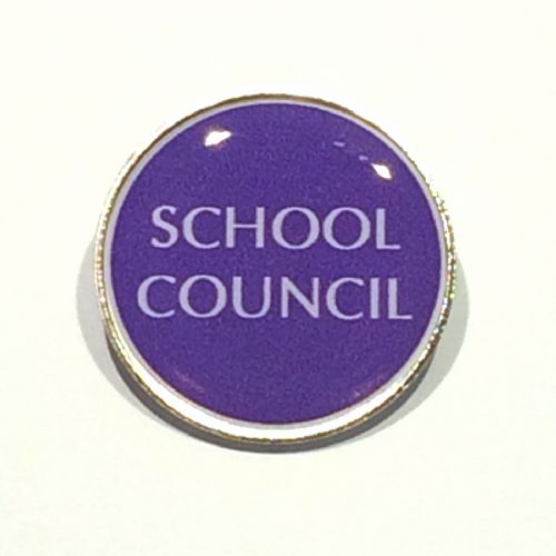 SCHOOL COUNCIL round badge